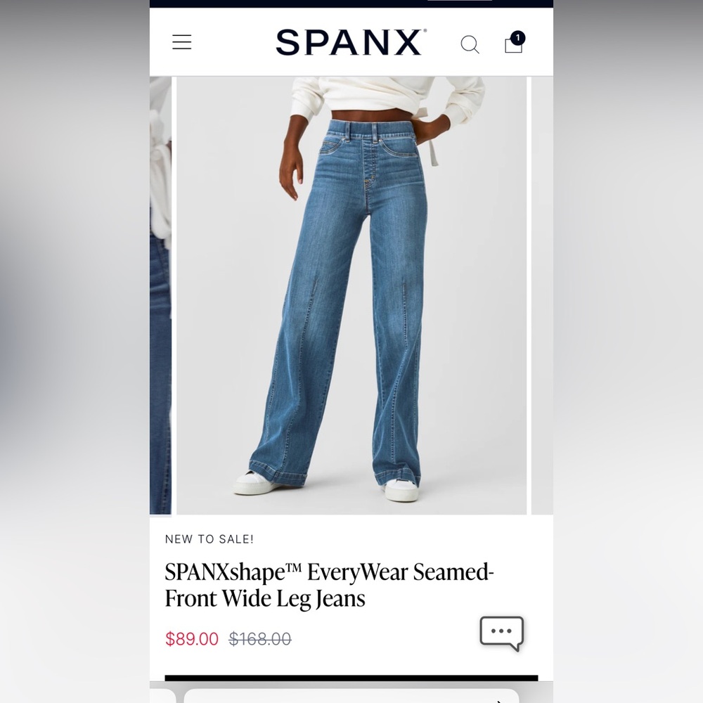 SPANX size medium denim